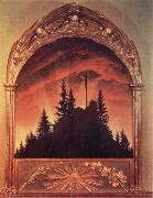 Caspar David Friedrich Kreuz im Gebirge,Teschener Altar oil painting reproduction